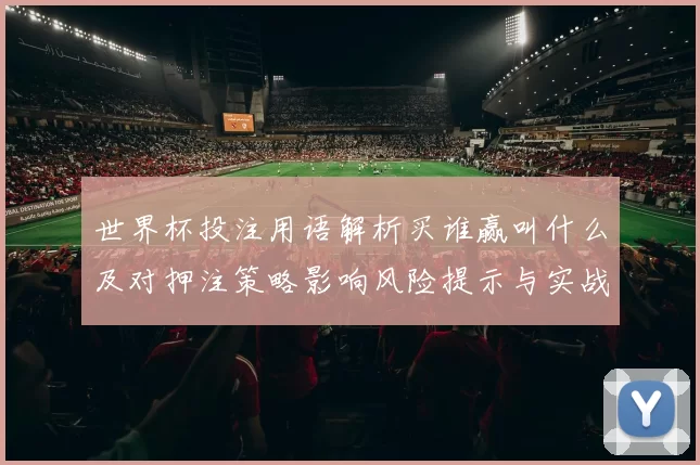 世界杯投注用语解析买谁赢叫什么及对押注策略影响风险提示与实战建议