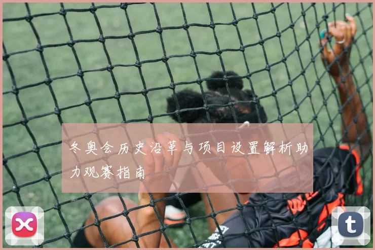 冬奥会历史沿革与项目设置解析助力观赛指南